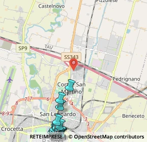 Mappa Via Carra, 43122 Parma PR, Italia (3.514)