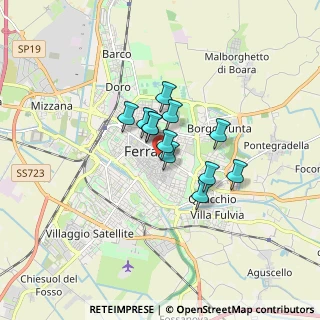 Mappa Via dè Romei, 44121 Ferrara FE, Italia (1.03083)