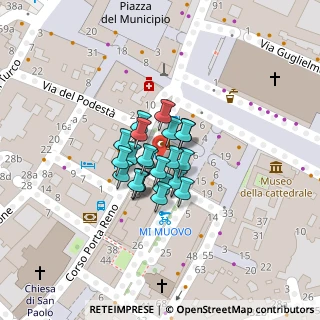 Mappa Piazza Trento - Trieste, 44124 Ferrara FE, Italia (0)