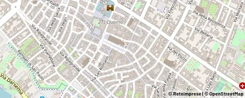 Mappa Ferrare