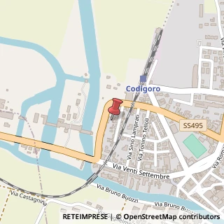 Mappa Viale Amendola, 70, 44021 Codigoro, Ferrara (Emilia Romagna)
