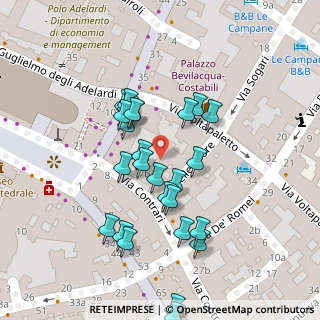 Mappa Via delle Suore, 44121 Ferrara FE, Italia (0.03077)