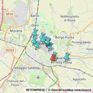 Mappa Via Contrari, 44121 Ferrara FE, Italia (0.99818)