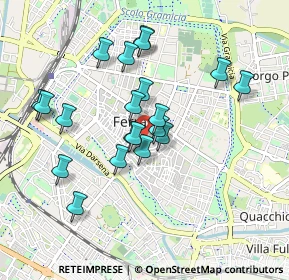 Mappa Piazza Trento Trieste, 44121 Ferrara FE, Italia (0.831)