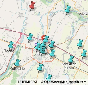 Mappa Strada Europa, 43122 Parma PR, Italia (8.78647)