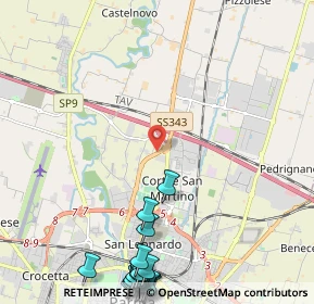 Mappa Strada Europa, 43122 Parma PR, Italia (3.414)