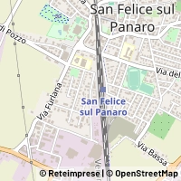 Map San Felice sul Panaro