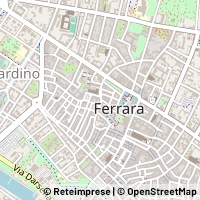 Map Ferrara