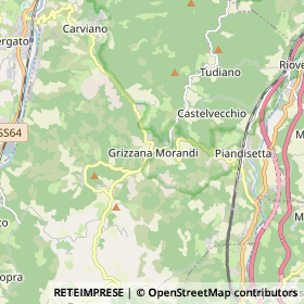 Mappa Grizzana Morandi