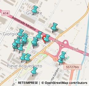 Mappa Via Don E. Servadei, 47122 Forlì FC, Italia (0.494)