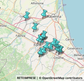 Mappa Via Don E. Servadei, 47122 Forlì FC, Italia (10.00278)