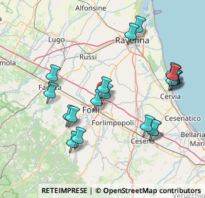 Mappa Via Don E. Servadei, 47122 Forlì FC, Italia (16.501)