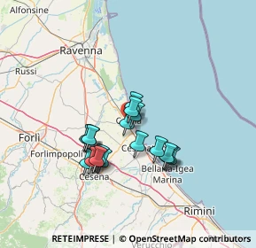 Mappa Via Braies, 48015 Cervia RA, Italia (10.95588)