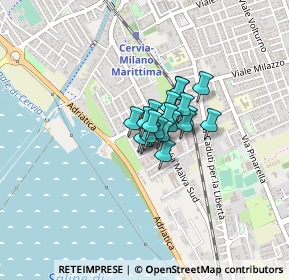 Mappa Via Lesina, 48015 Cervia RA, Italia (0.179)