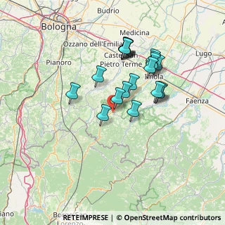 Mappa 40025 Fontanelice BO, Italia (12.671)