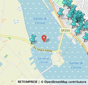 Mappa Strada Statale Salara, 48015 Cervia RA, Italia (1.616)