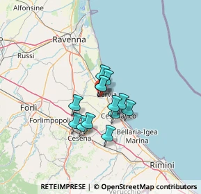 Mappa Strada Statale Salara, 48015 Cervia RA, Italia (8.54231)