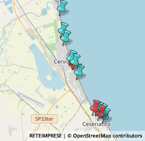 Mappa Via Parma, 48015 Cervia RA, Italia (4.02909)