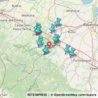Mappa Via Firenze, 48018 Errano RA, Italia (10.58714)