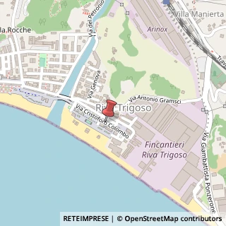 Mappa Via Cristoforo Colombo, 65, 16039 Sestri Levante, Genova (Liguria)
