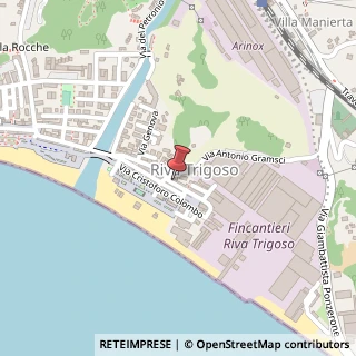 Mappa Via Erasmo Piaggio, 97, 16039 Sestri Levante GE, Italia, 16039 Sestri Levante, Genova (Liguria)