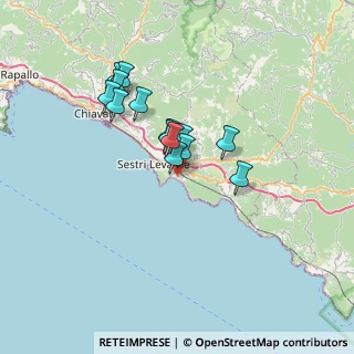 Mappa Via Antonio Gramsci, 16039 Sestri Levante GE, Italia (5.40714)
