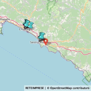 Mappa Via Erasmo Piaggio, 16039 Sestri Levante GE, Italia (7.30727)