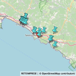Mappa Via Antonio Gramsci, 16039 Sestri Levante GE, Italia (7.235)