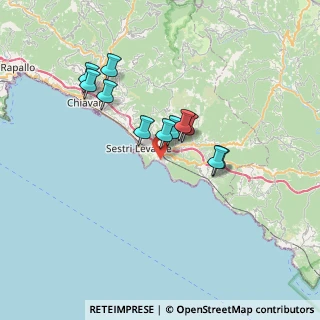 Mappa Via Antonio Gramsci, 16039 Sestri Levante GE, Italia (5.76)