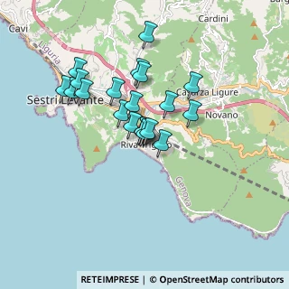 Mappa Via Erasmo Piaggio, 16039 Sestri Levante GE, Italia (1.432)