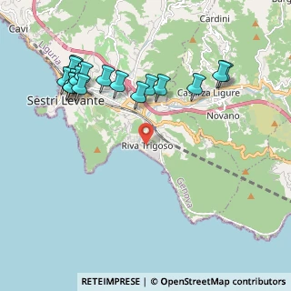Mappa Via Erasmo Piaggio, 16039 Sestri Levante GE, Italia (2.32647)