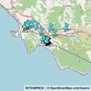 Mappa Via della Libertà, 16039 Sestri Levante GE, Italia (1.0205)