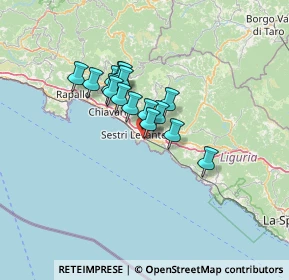 Mappa Via della Libertà, 16039 Sestri Levante GE, Italia (9.30375)