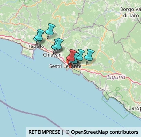 Mappa Via della Libertà, 16039 Sestri Levante GE, Italia (8.77455)