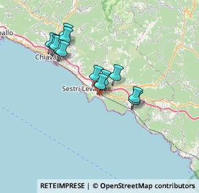 Mappa Via della Libertà, 16039 Sestri Levante GE, Italia (6.41462)