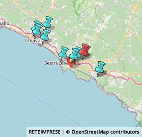 Mappa Via della Libertà, 16039 Sestri Levante GE, Italia (5.76091)