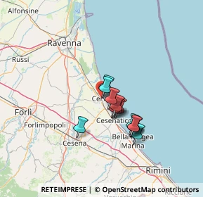 Mappa Via Mantellini, 48015 Cervia RA, Italia (9.74462)