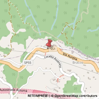 Mappa Strada Statale 1, 25, 16030 Moneglia, Genova (Liguria)