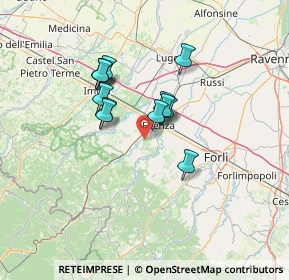 Mappa R4V+MV, 48018 Faenza RA (10.51385)
