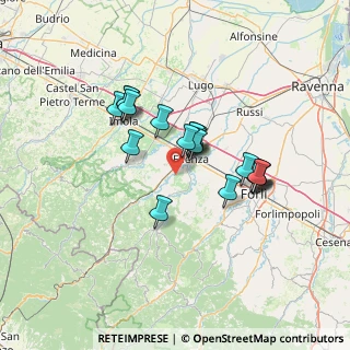 Mappa R4V+MV, 48018 Faenza RA (11.0025)