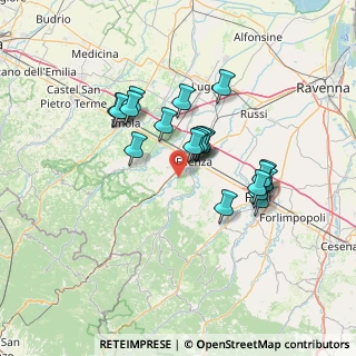 Mappa R4V+MV, 48018 Faenza RA (11.9265)