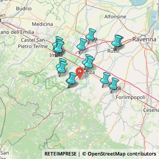 Mappa R4V+MV, 48018 Faenza RA (12.04375)