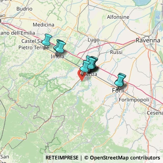 Mappa R4V+MV, 48018 Faenza RA (9.90933)