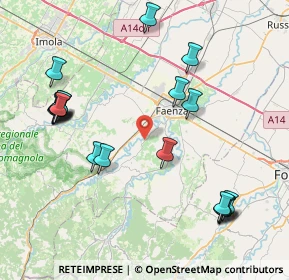 Mappa R4V+MV, 48018 Faenza RA (9.5285)