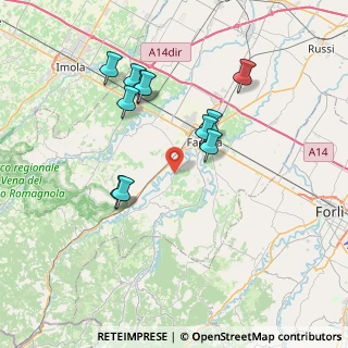 Mappa R4V+MV, 48018 Faenza RA (7.12182)