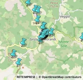 Mappa Via Pietrafitta, 40030 Grizzana Morandi BO, Italia (0.51071)