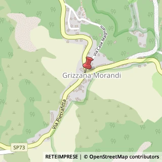 Mappa Via Pietrafitta, 50, 40030 Grizzana Morandi, Bologna (Emilia Romagna)