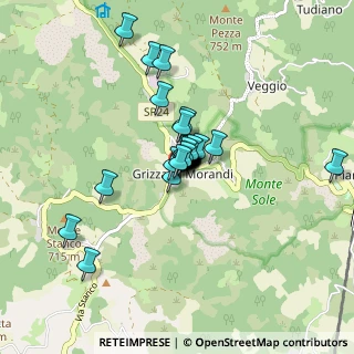 Mappa Via Pietrafitta, 40030 Grizzana Morandi BO, Italia (0.51071)