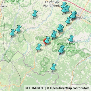 Mappa Via della Resistenza, 40025 Fontanelice BO, Italia (9.5015)