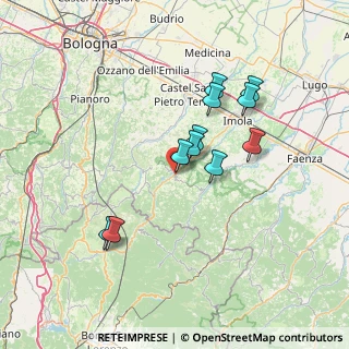 Mappa Via della Resistenza, 40025 Fontanelice BO, Italia (12.46)